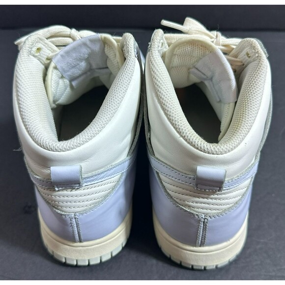 Nike Dunk High "Football Grey", Sail, & Pale Ivory Sneakers Women's Size 8 - Picture 5 of 9